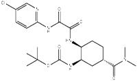 [(1R,2S,5S)-2-[[2-[(5-氯吡啶-2-基)氨基]-2-氧代乙?；鵠氨基]-5-(二甲基氨基羰基)環(huán)己基]氨基甲酸叔丁酯